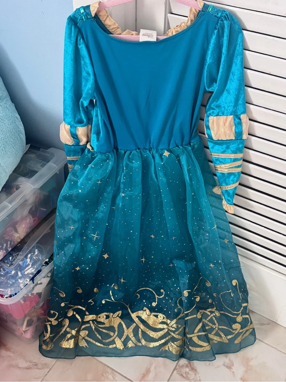 Merida Princess Costume Dress for Kids